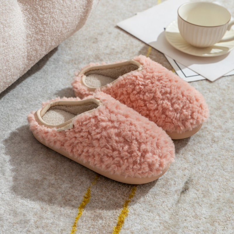 China Plush cotton shoes women's winter cotton clothes home men's fabric wholesale cotton shoes Manufacturers, Factory