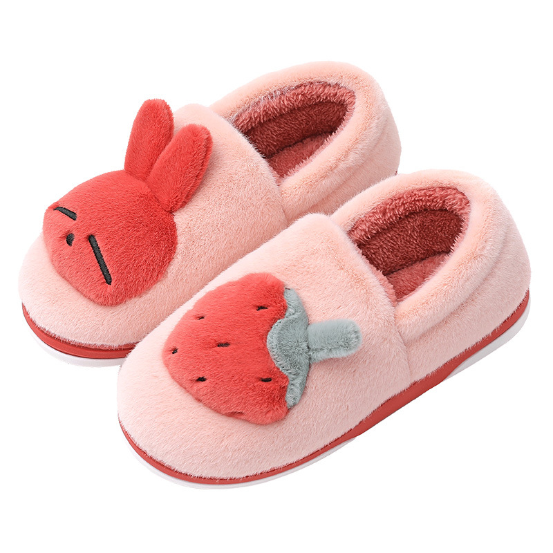 China Rogue rabbit cotton slippers women's autumn and winter home bag and indoor household thick bottom non-slip plush warm outer wear Manufacturer, Factory
