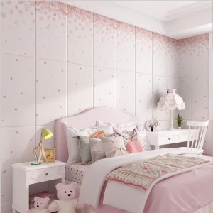 Wholesale Self Adhesive Wallpaper China Factory PE Foam Wall Sticker 3D Wallpaper