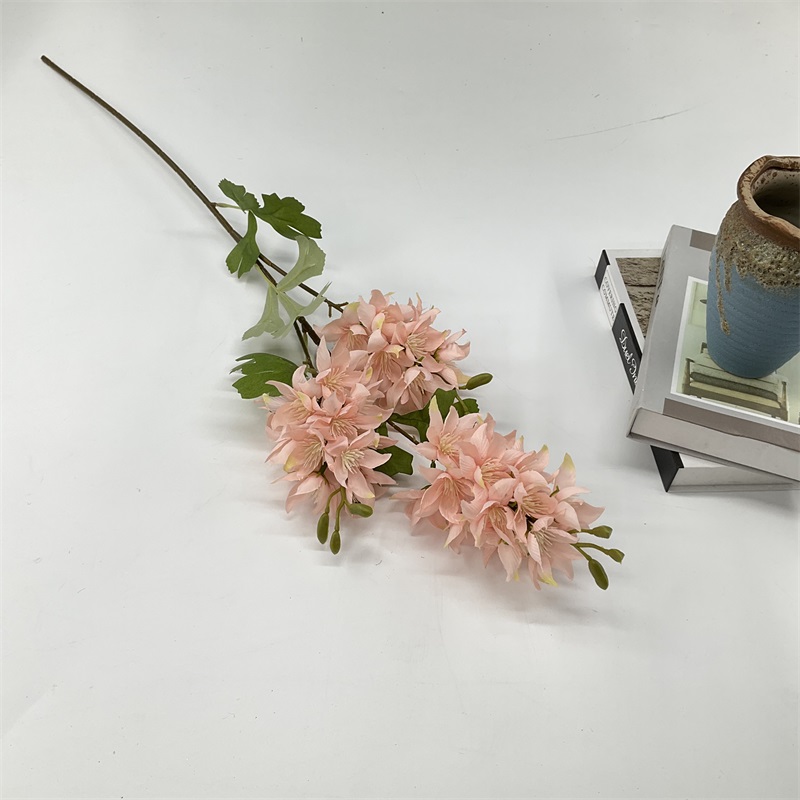 Wholesale Factory Hot Sell Long stem artificial silk flower bougainvillea artificial flower high quality for hotel decoration With branch Factory, Factories