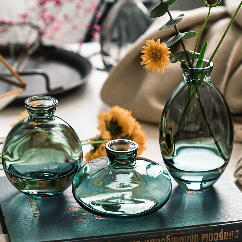 Wholesale Home Decor Clear Glass Vase Terrariums Suppliers, Factory