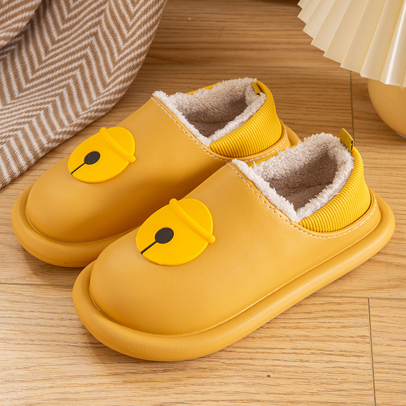 China EVA cotton slippers women's bag with autumn and winter couples home indoor removable confinement shoes warm cotton shoes factory wholesale Manufacturers, Suppliers