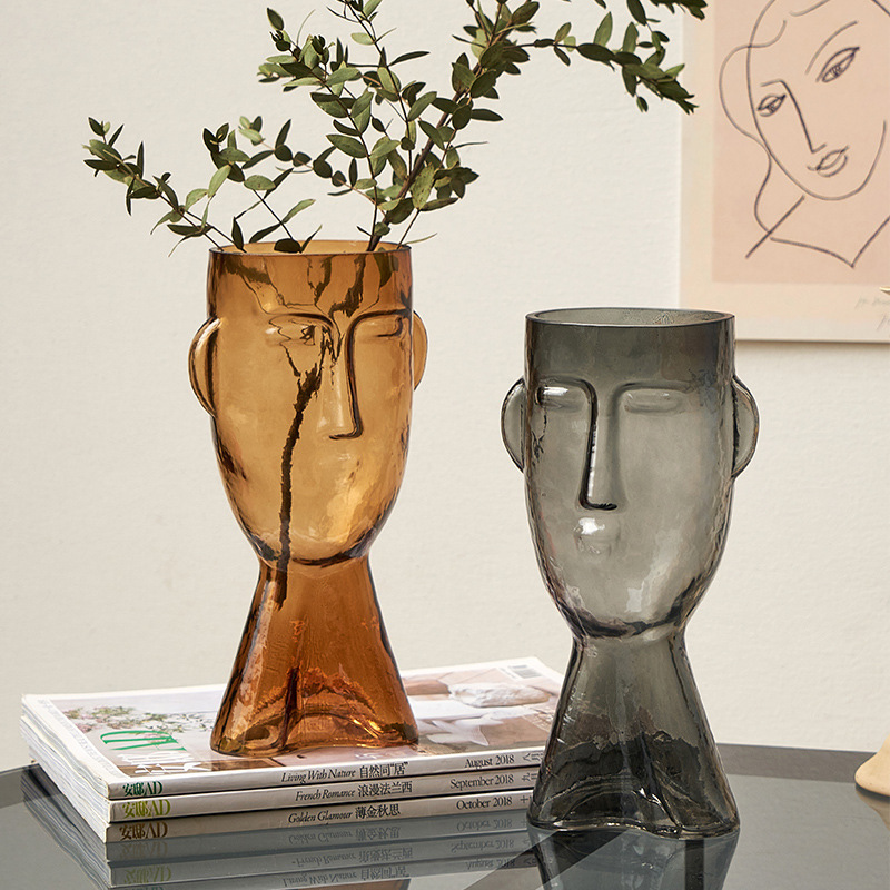 Wholesale OEM/ODM Glass Flower Vase Support Logo Color Shape Pattern Package Customized Manufacturers, Pricelist