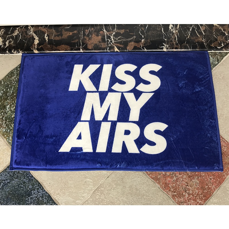 Wholesale China Carpet Factory Custom Kiss My Airs 40*60cm Coral Fleece Floor Mat Factories, Quotes