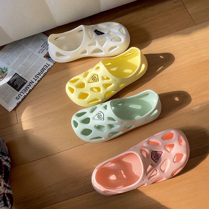 Wholesale Eva slippers women's summer hole shoes fashion trend home wear indoor home Manufacturer, Factories