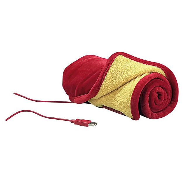 China Heated Car Electrical Blanket Travel blanket heating Blanket with USB cable Manufacturers, Supplier