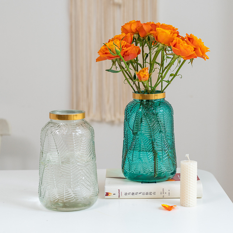 Wholesale Wholesale Handmade Glass Flower Vase Elegant Glass Vase for Home Decorative Manufacturer, Factory
