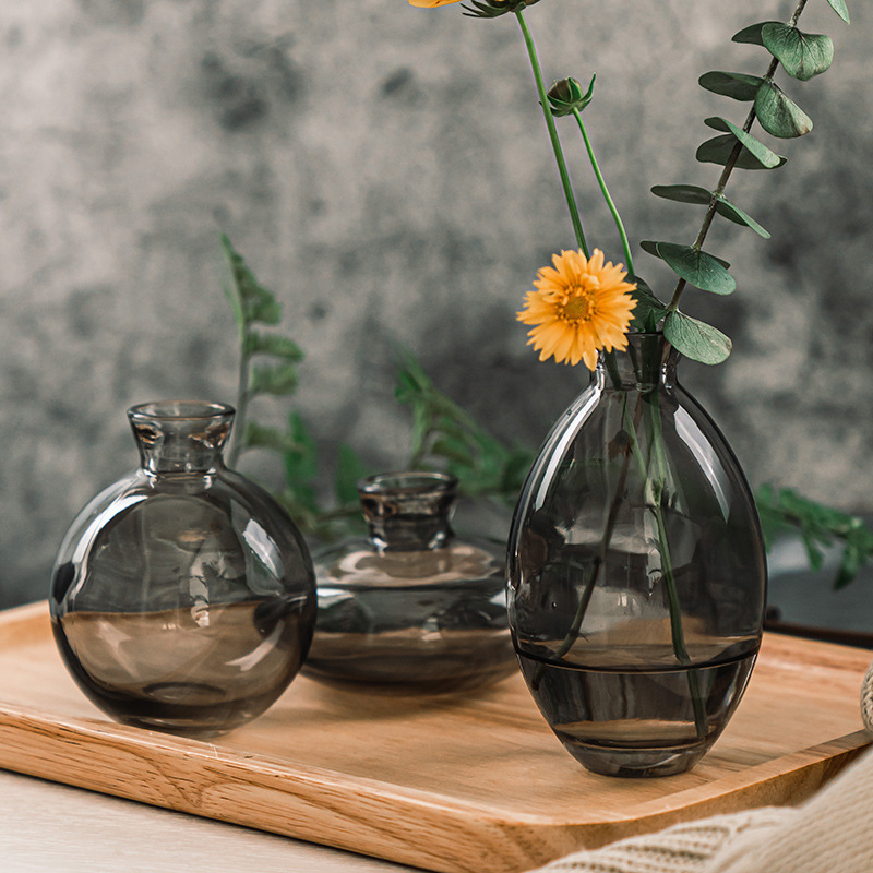 Wholesale Home Decor Clear Glass Vase Terrariums Suppliers, Factory