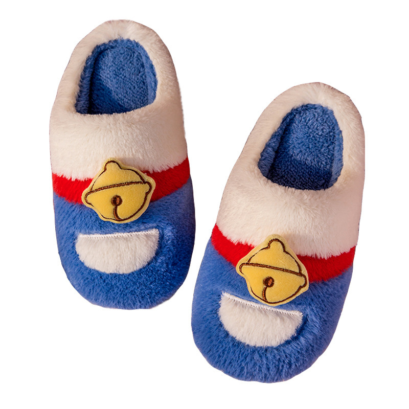 Wholesale New cotton slippers women's autumn and winter home indoor cute cartoon wind plush cotton slippers confinement shoes women Manufacturers, Pricelist