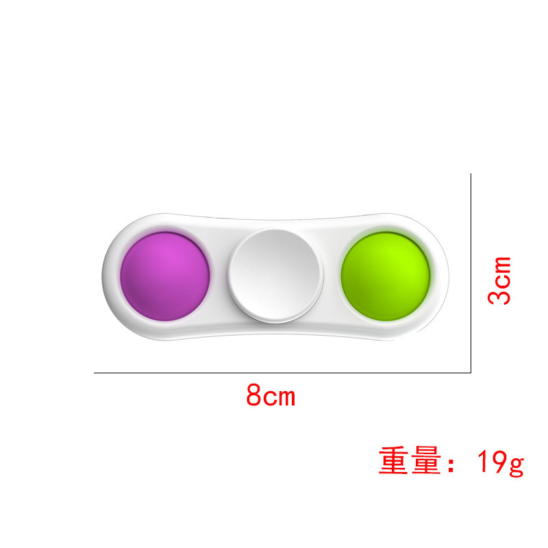 2-Finger Gyro Grip Green Purple 19g