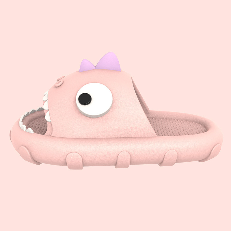 China Hot selling dinosaur sandals for women to wear in summer, feeling like stepping on feces, cute cartoon lovers, sandals, high sense Supplier, Factory