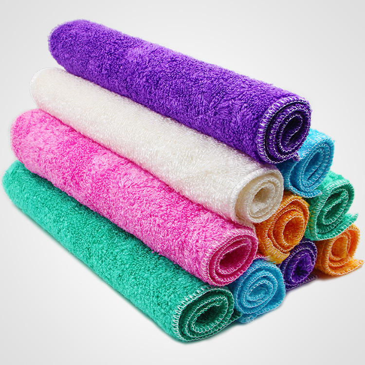 China Kitchen Textile Dishwashing Cleaning Supplies Household Cotton Rag Decontamination Water Absorption Suppliers, Factories