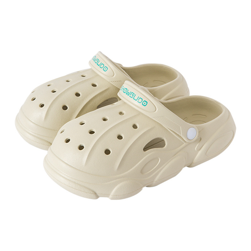 Wholesale Little Red Book Cave Shoes Women's sense of stepping on feces in summer Simple thick soles High sense Beach slackers wear sandals over their heads Manufacturers, Suppliers