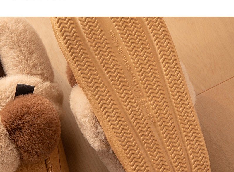 Wholesale Outer wear cotton slippers women winter thick bottom snow boots plus velvet thick warm bag with cotton slippers factory Suppliers, Factory