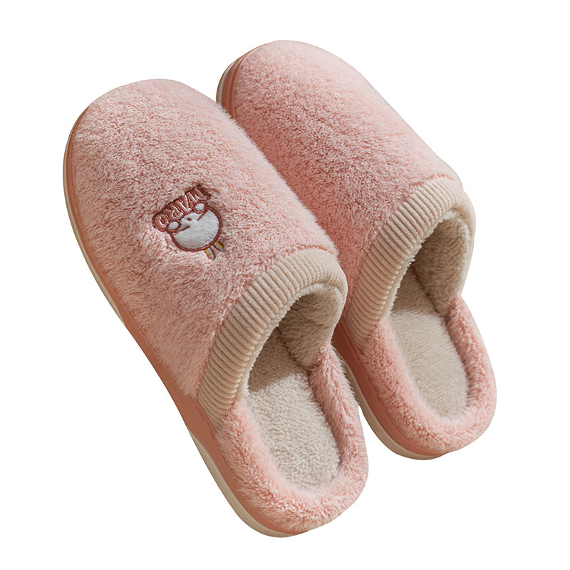 Wholesale Rogue rabbit new cotton slippers women's winter home indoor couple warm plush household men's slippers to wear outside Suppliers, Pricelist