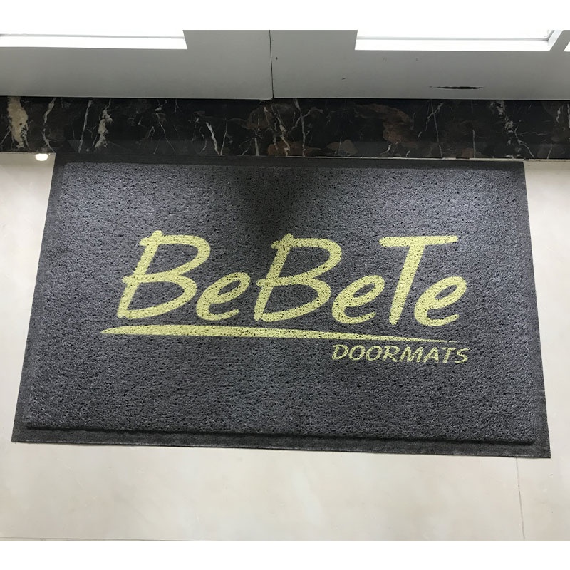Wholesale Cheap Prices Best Selling Welcome PVC Coil Mat Custom Logo Door Mat Supplier, Factory