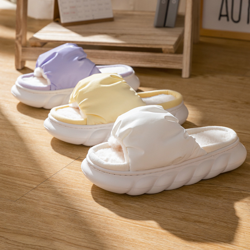 Wholesale Wholesale ladies home household cotton slippers indoor open toe eva flat heel non-slip slipper Manufacturer, Suppliers