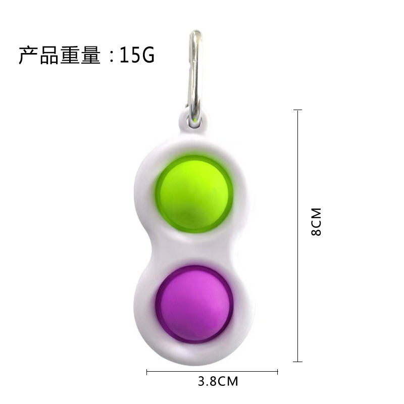 2-Finger Pencil Grip Green Purple 15g
