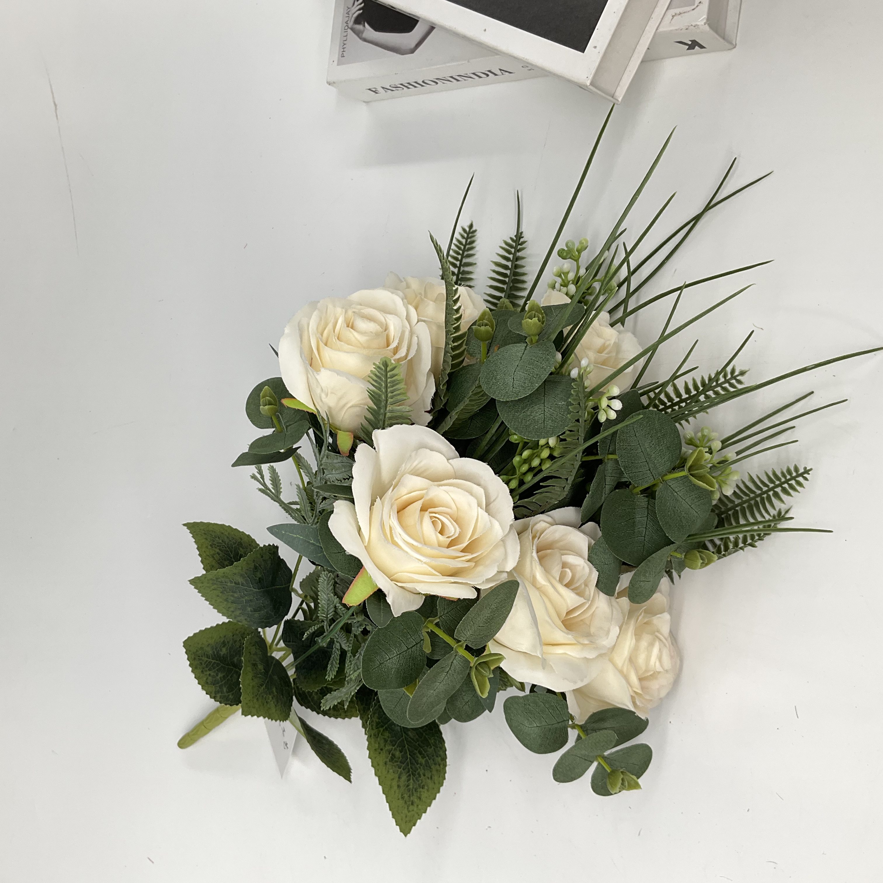 Wholesale Competitive Price Good Quality 9-Head  kola Sophie Rose Artificial Flower Rose For Wedding Suppliers, Factories