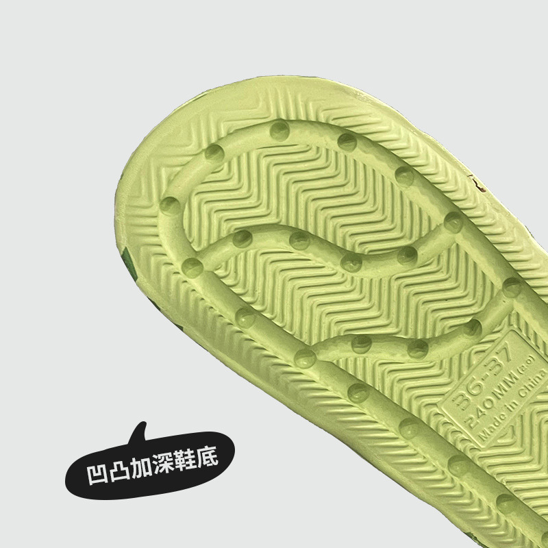 Wholesale Watermelon pattern EVA sandals for female indoor lovers in summer; thick soles; high-class soft soles Manufacturer, Suppliers