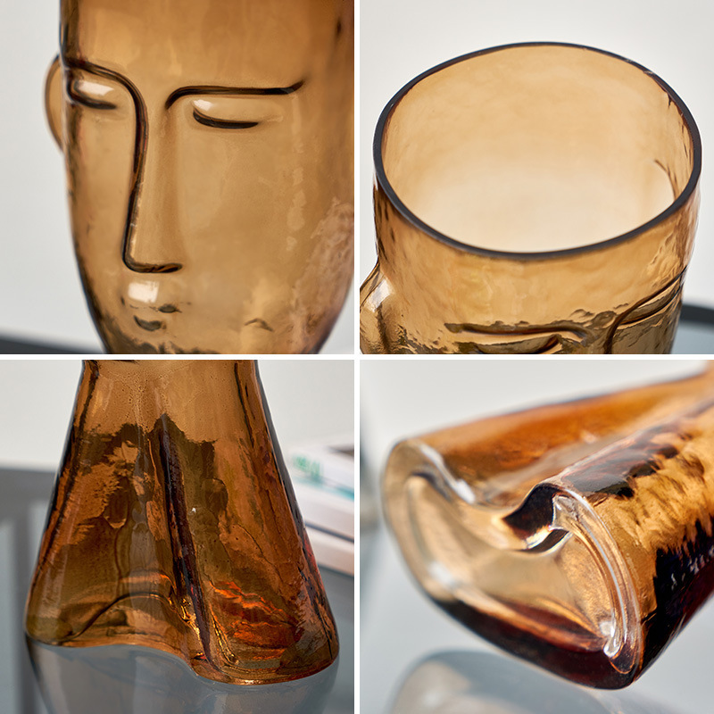 Wholesale OEM/ODM Glass Flower Vase Support Logo Color Shape Pattern Package Customized Manufacturers, Pricelist