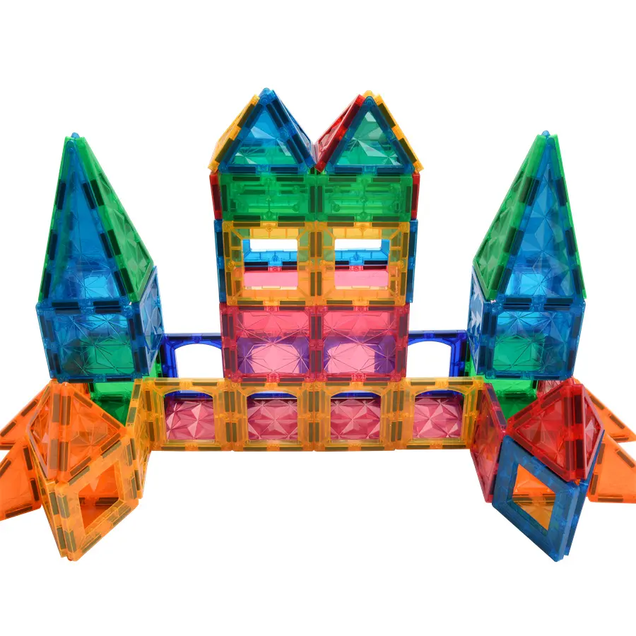 Magnetic Tiles Building Blocks Toys for Kids STEM 23lud