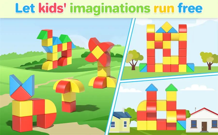 Magnetic Blocks Cubes Toddler Toys Educational Con03qxe