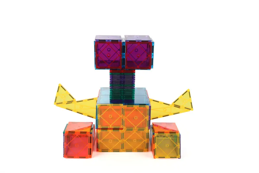 Magnet Tiles Magnetic 3D Building detail008gdg