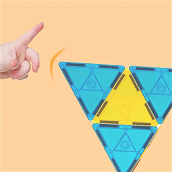 Magnetic Tiles Building Blocks Toys for Kids STEM 4aio