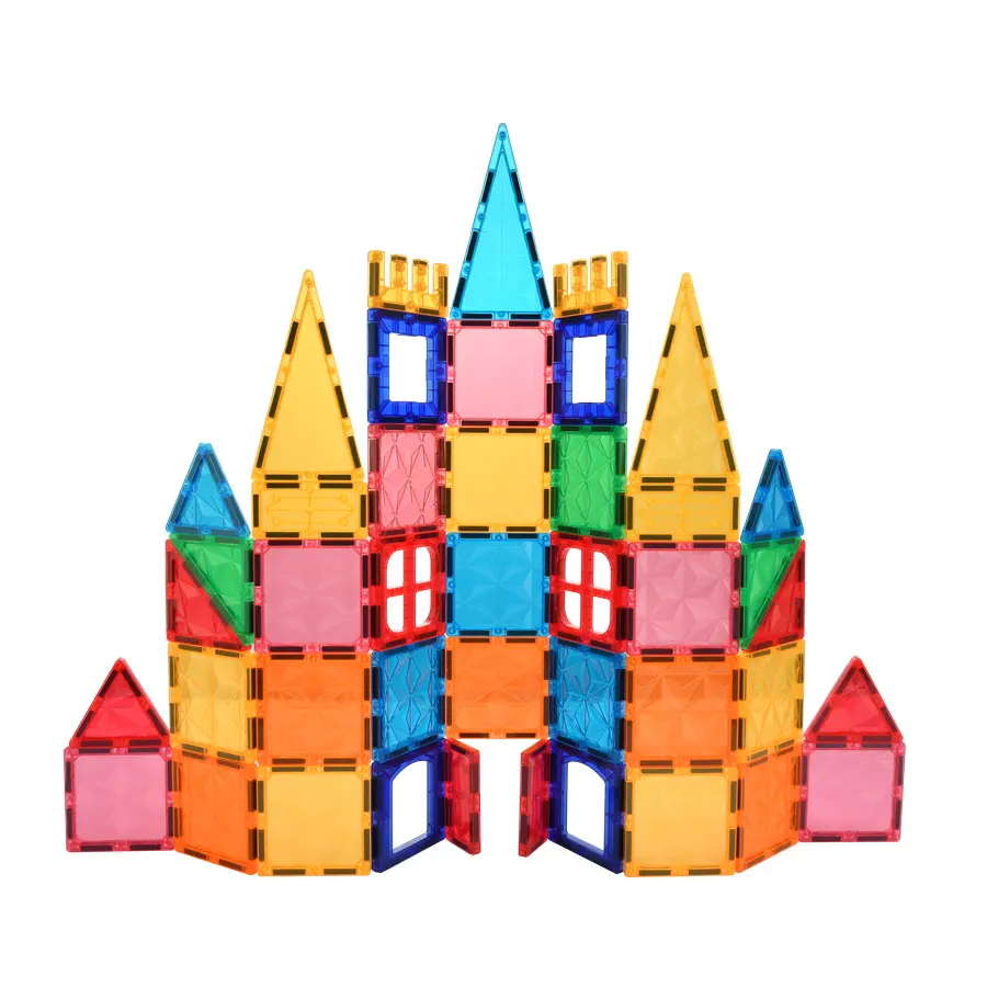 Magnetic Tiles Building Blocks Toys for Kids STEM 24dx6