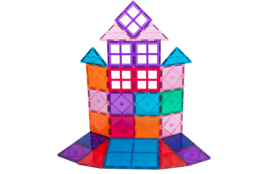 Magnet Tiles Magnetic 3D Building detail002afy
