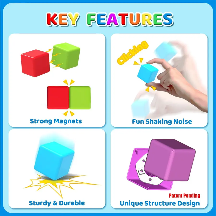 China Magnetic Blocks Cubes for Toddlers - 1.42 Inch Educational Toys from China Suppliers and Factory for STEM Learning Manufacturer, Factory