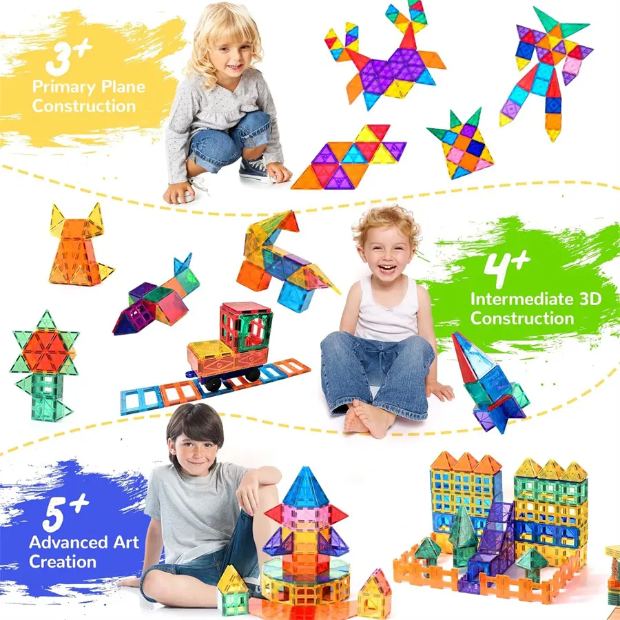 Wholesale China Magnetic Tiles for Kids - 3D Building Blocks from Quality Suppliers & Factory for Educational Fun Suppliers, Factory