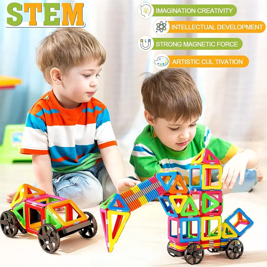 China Magnetic Tiles for 3+ Girls Macaron Blocks Building Toys Birthday Gifts Supplier, Factories