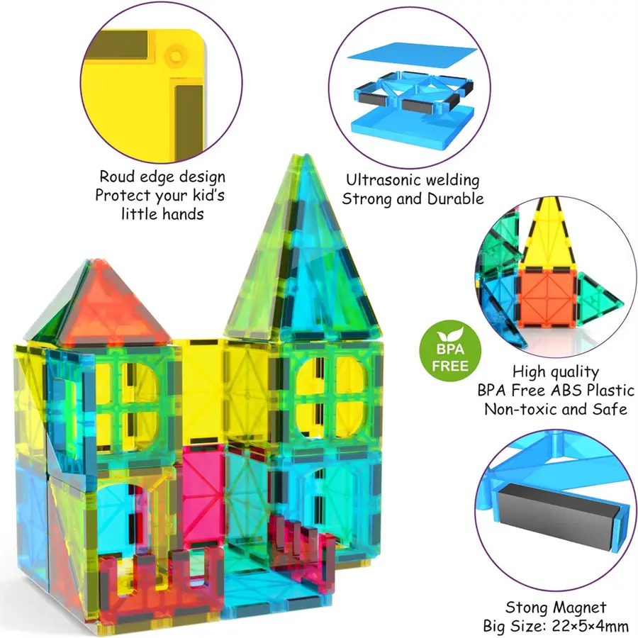 Wholesale China Magnetic Tiles for Kids - 3D Building Blocks from Quality Suppliers & Factory for Educational Fun Suppliers, Factory
