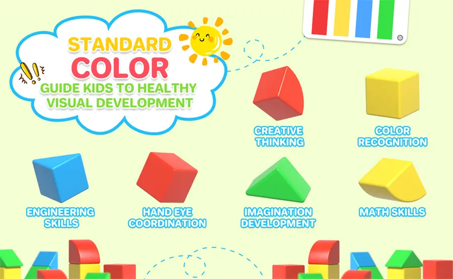 Magnetic Blocks Cubes Toddler Toys Educational Con057lj