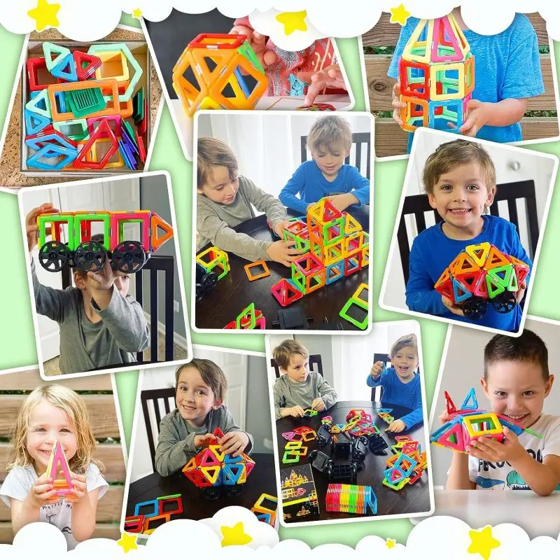 1000 Ways to Play with Magnetic Tiles – Creative Play Guide