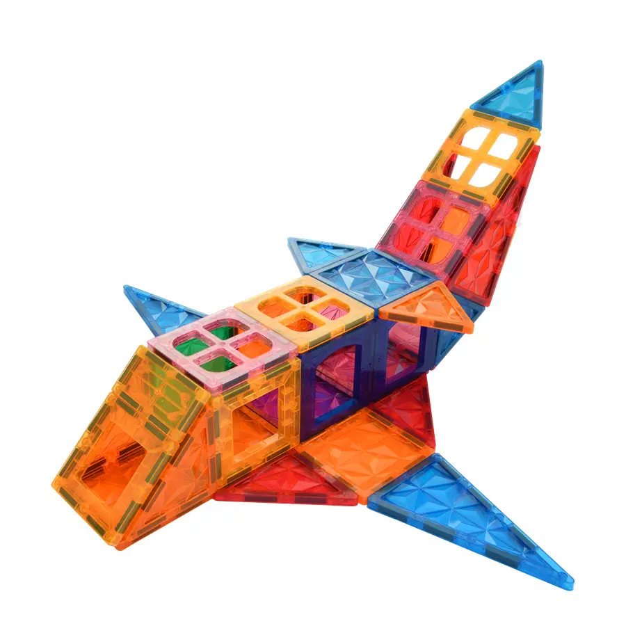Magnetic Tiles Building Blocks Toys for Kids STEM 2232p