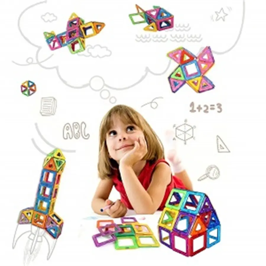 Magnetic Tiles Building Blocks STEM Toys Education002mk7