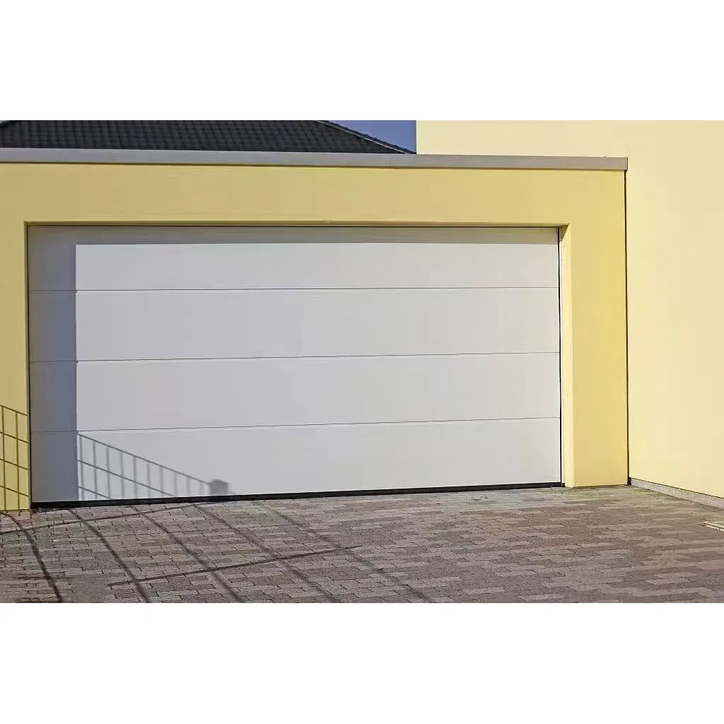 Premium Custom Flush Panel Aluminum Flip-up Garage Doors for Villas