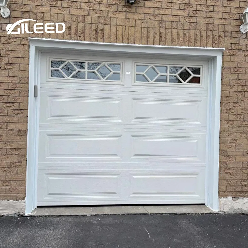 Gileed Customize Full View Automatic Elevated Garage Door with Aluminum Foam Panels