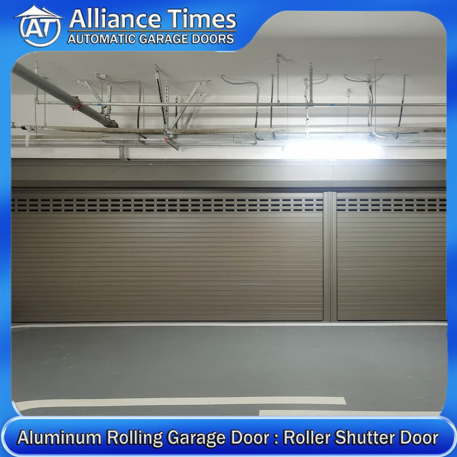Heavy-Duty Aluminum Alloy Automatic Rolling Garage Doors for Warehouses