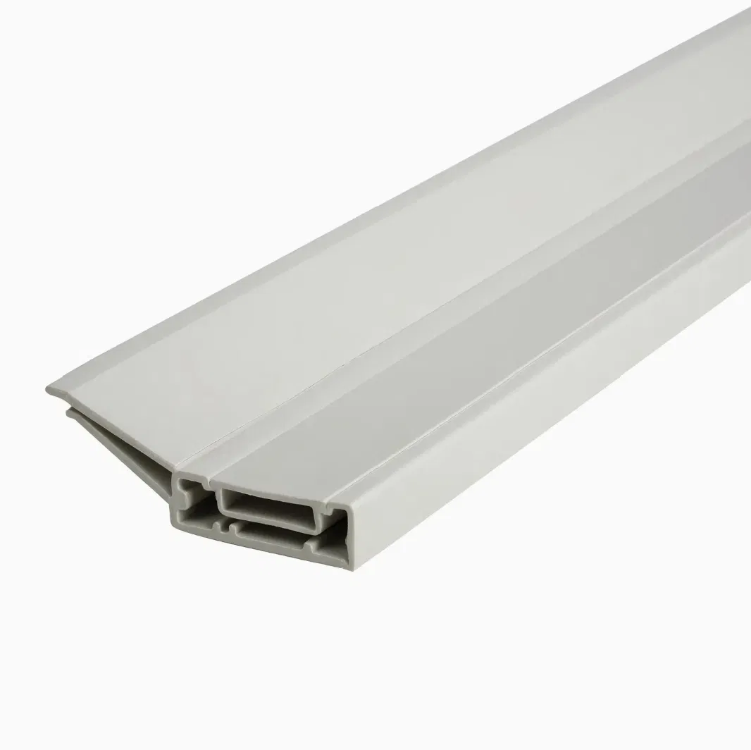 White Rubber Weather Stripping Soft and Hard Composite for Sectional Doors