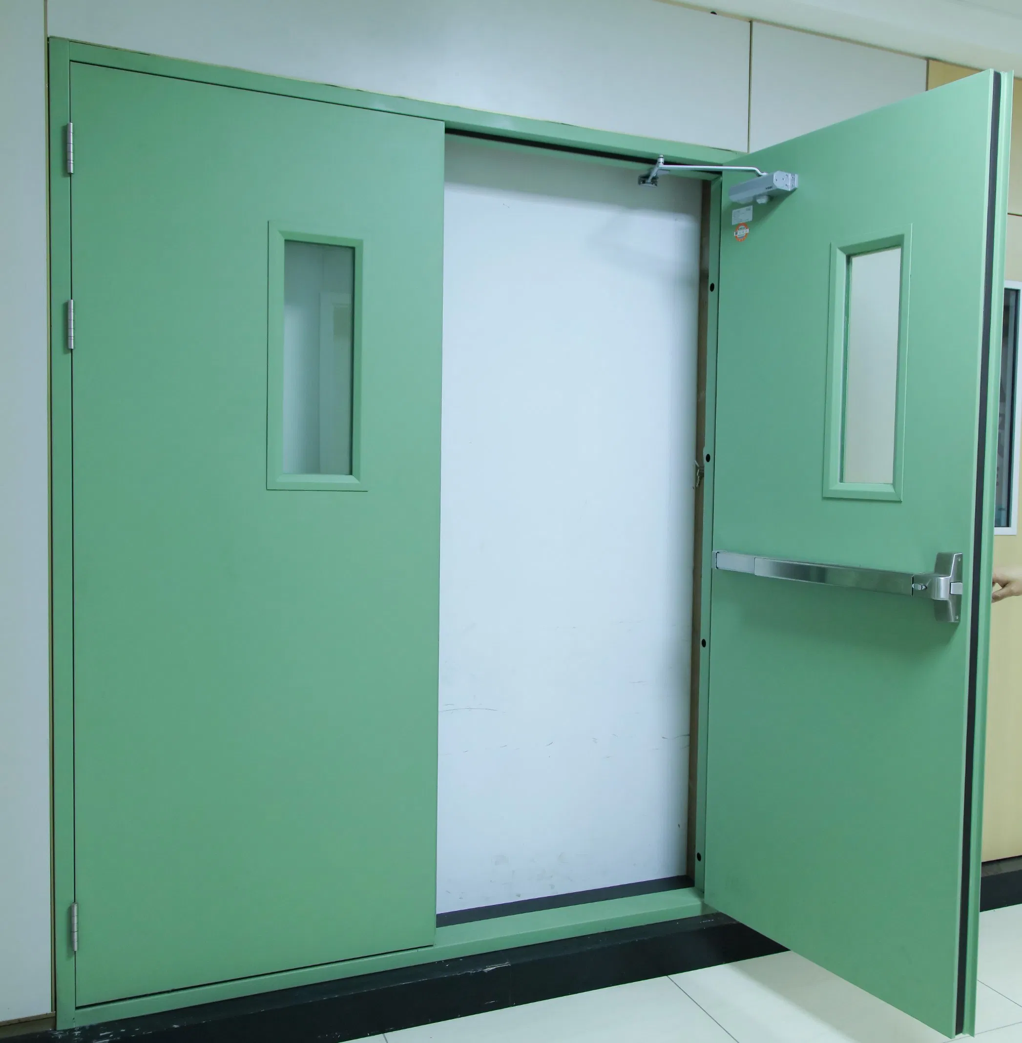 UL 120 Minutes Emergency Exit Fire Rated Steel Door with Push Bar