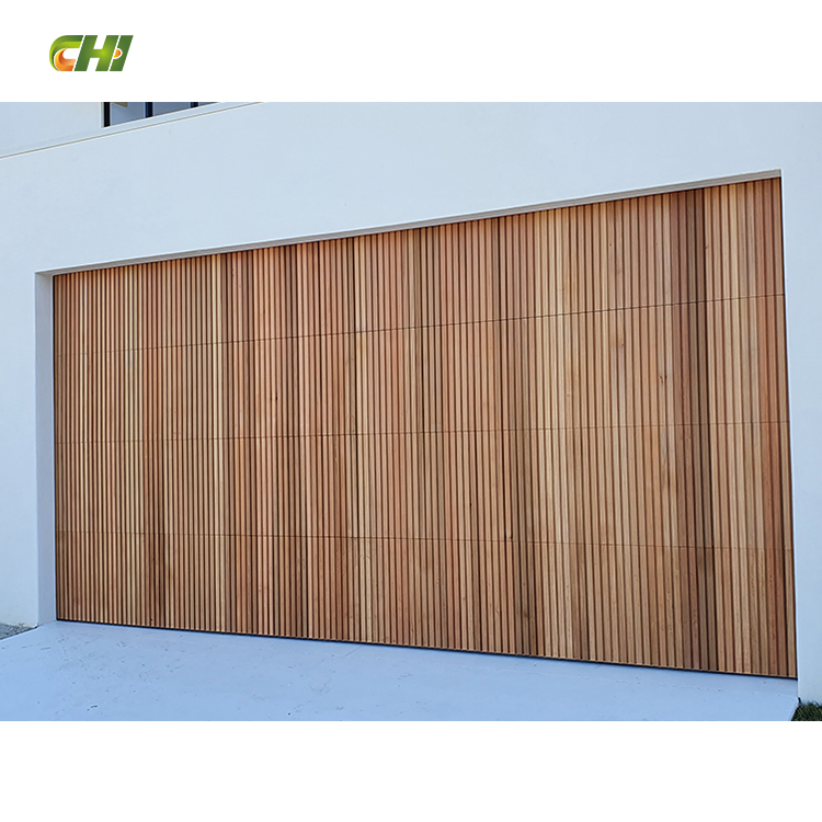 Chi Australia 16FT Aluminum &amp; Steel Panels Flush Mount Cladding Durable Overlay Garage Door