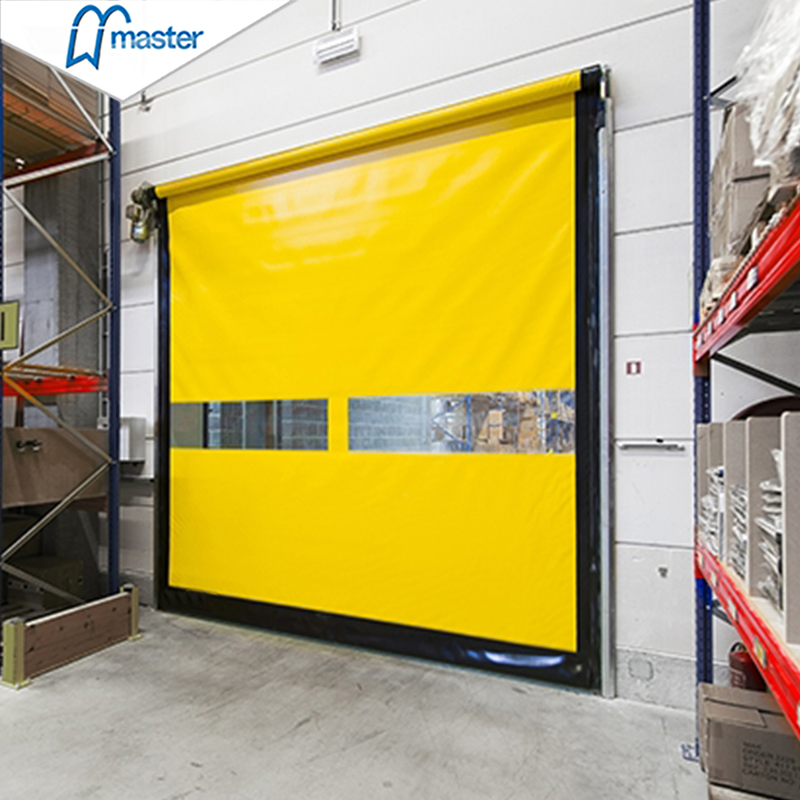 Zipper Self Repair High Speed PVC Door Sheet Shutter Roll up Doors Price