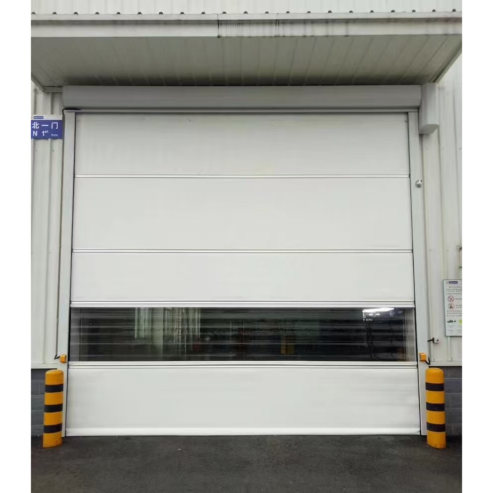 China Industrial Dust-Proof Safety PVC Fast Rolling High Speed Fast Shutter Door