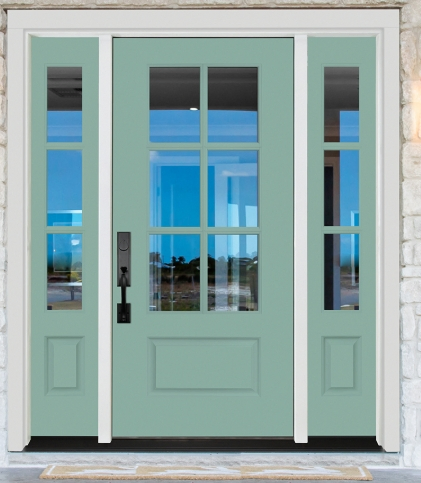 Project-Grade Fiberglass Exterior Door Commercial Fiberglass Door System