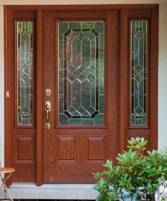 Project-Grade Fiberglass Exterior Door Commercial Fiberglass Door System
