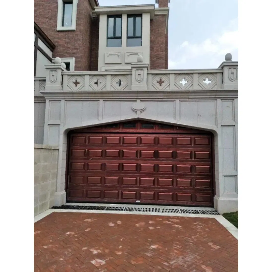 Electric Garage Doors: Flat Steel Design with Obstacle Stop Features